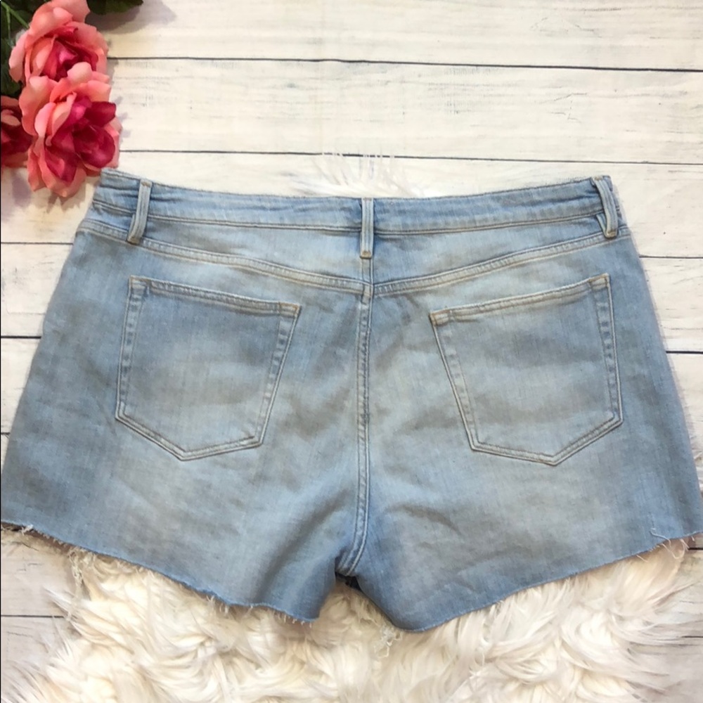 NWT Frame Denim Le Grand Garcon Raw Hem Shorts - Picture 8 of 8